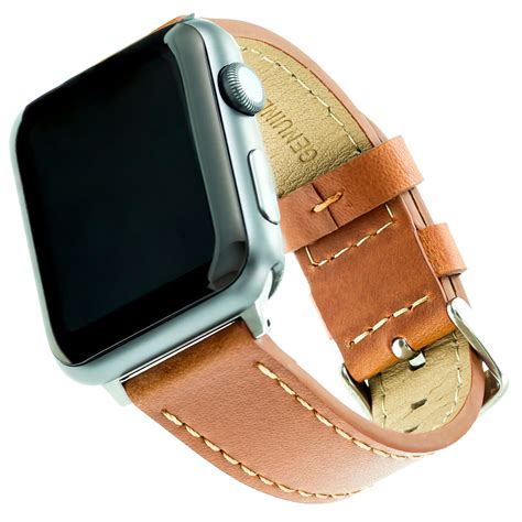 genuine leather apple watch band